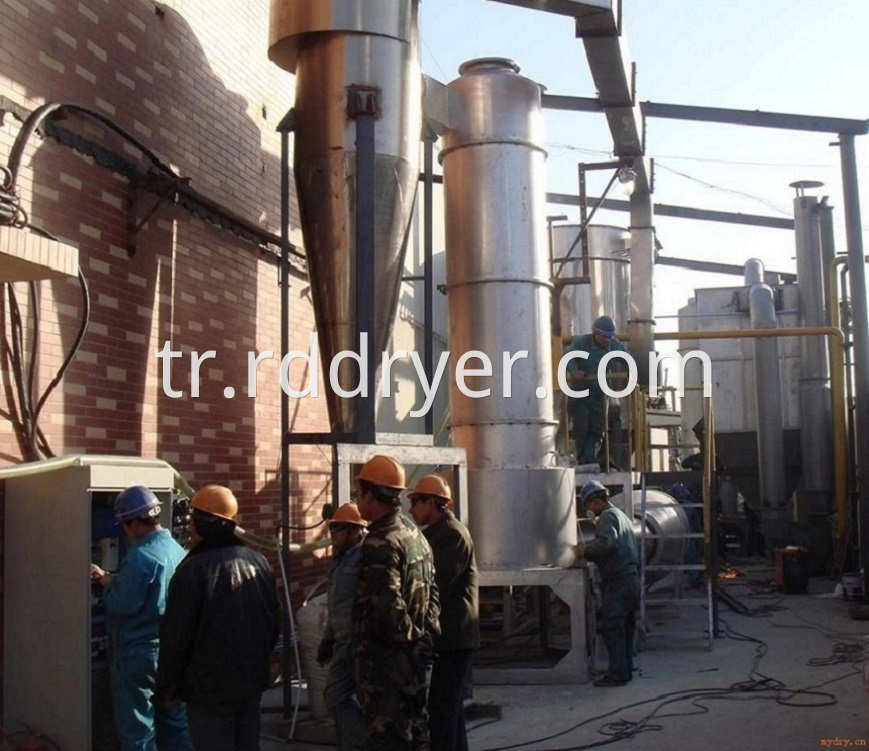 XSG Series Customized Large Capacity Rotary Flash Dryer for Titanium Dioxide